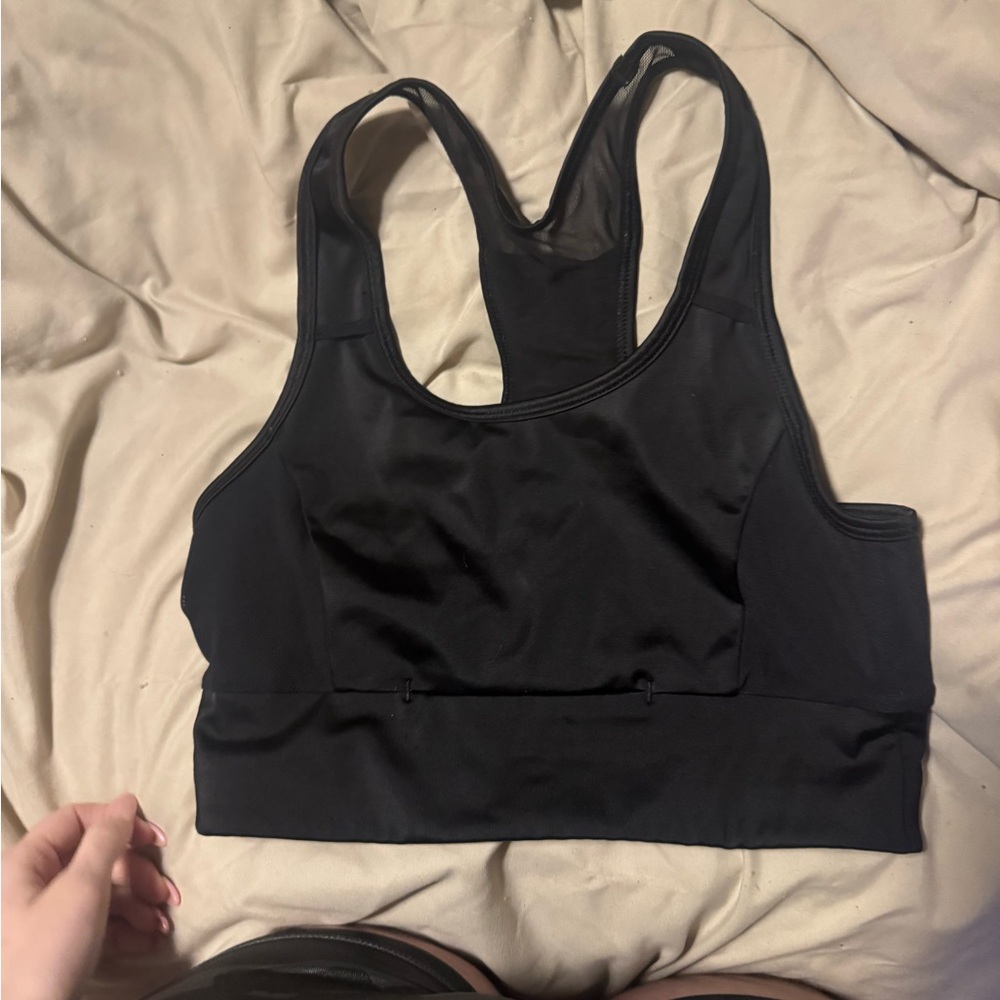 Black Women's Sports Bra